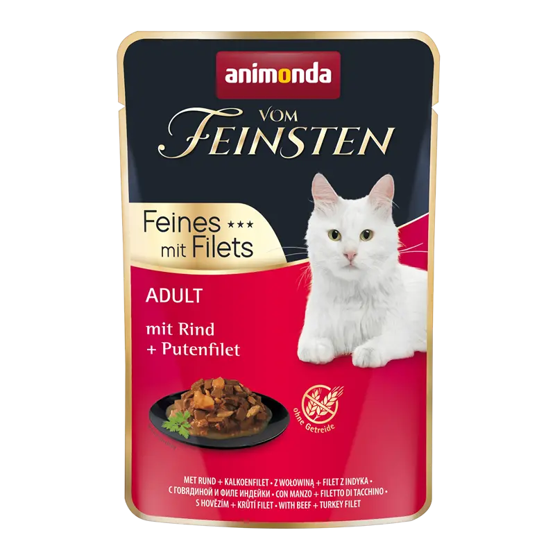 animonda Vom Feinsten Adult Rind & Putenfilet 85 g