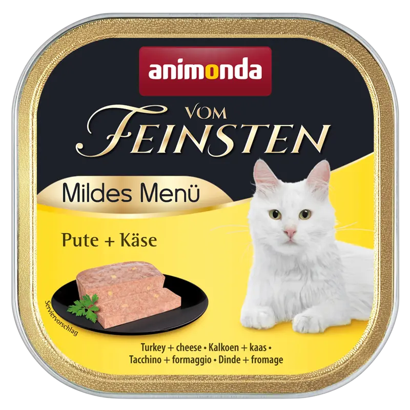 animonda Vom Feinsten Mildes Menü Pute & Käse 100 g