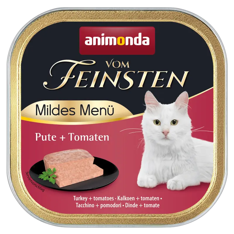 animonda Vom Feinsten Mildes Menü Pute & Tomate 100 g