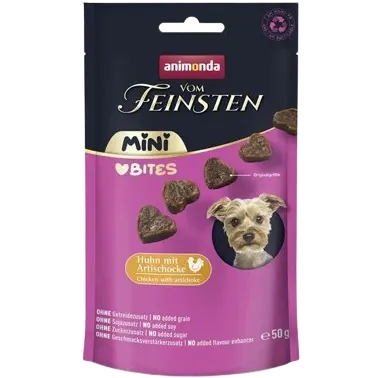 Animonda vom Feinsten Mini Bites mit Huhn & Artischocken