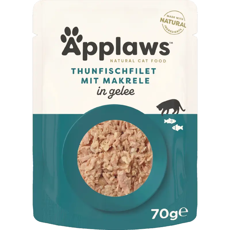 Applaws Cat PB Thunfischfilet & Makrele in Gelee 70 g