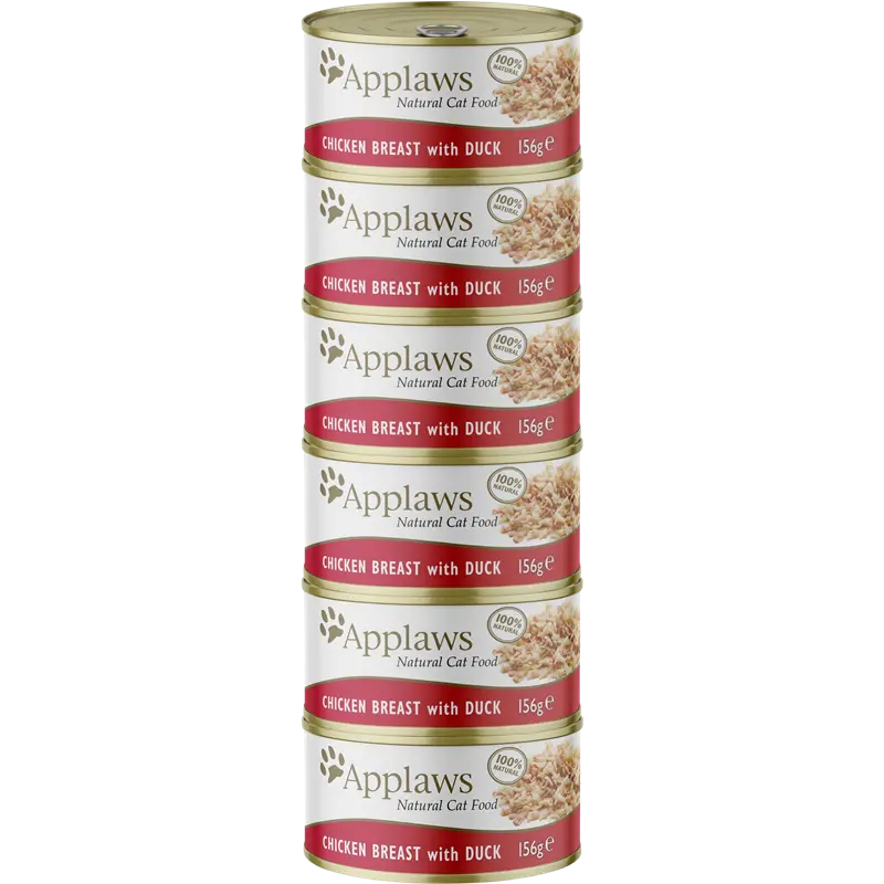 Applaws Dose S6 Huhn & Ente 936 g (6 x 156 g)
