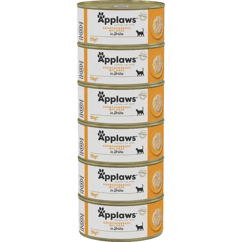 Applaws Dose S6 Huhn & Käse 936 g (6 x 156 g)