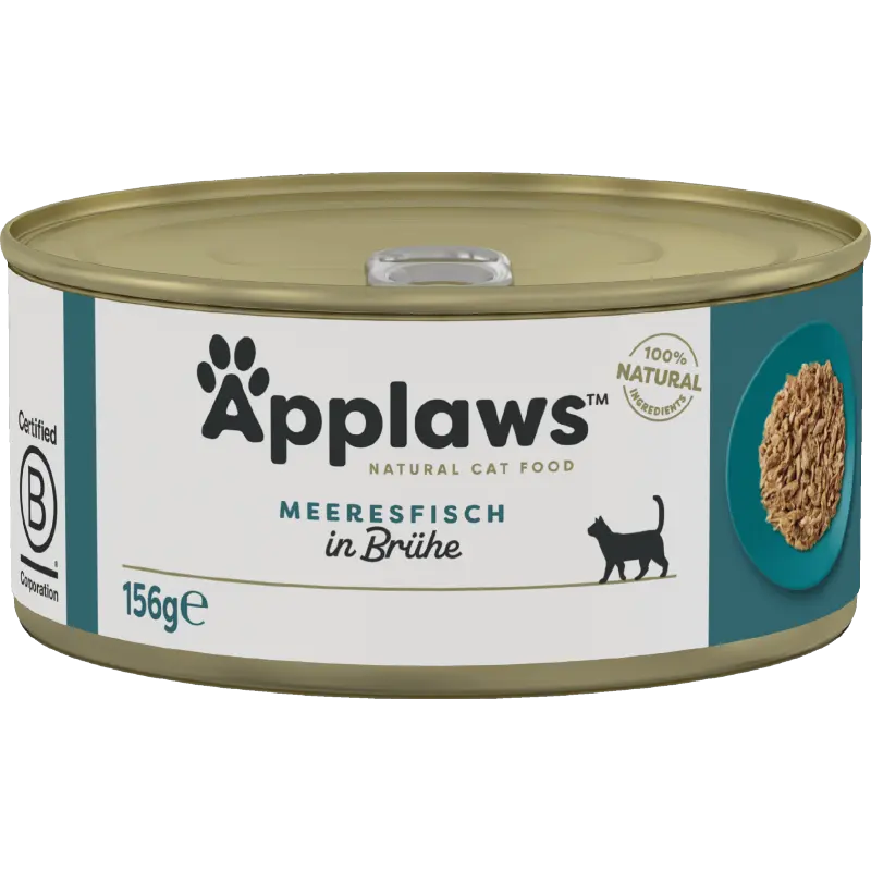 Applaws Natural Cat Tins Seefisch 156 g