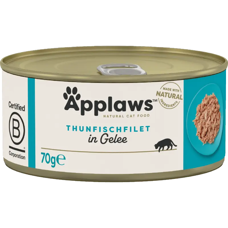 Applaws Natural Cat Tins Thunfischfilet in Gelee 70 g