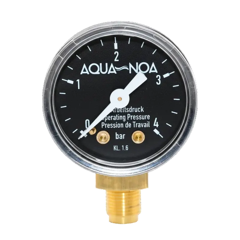 AQUA-NOA CO₂ Arbeitsdruck-Manometer – Profi Serie