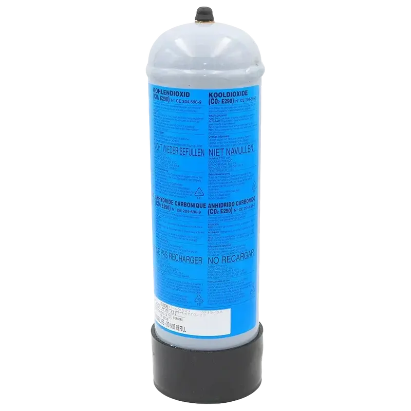 AQUA-NOA CO₂ Einwegflasche mit Standfuß