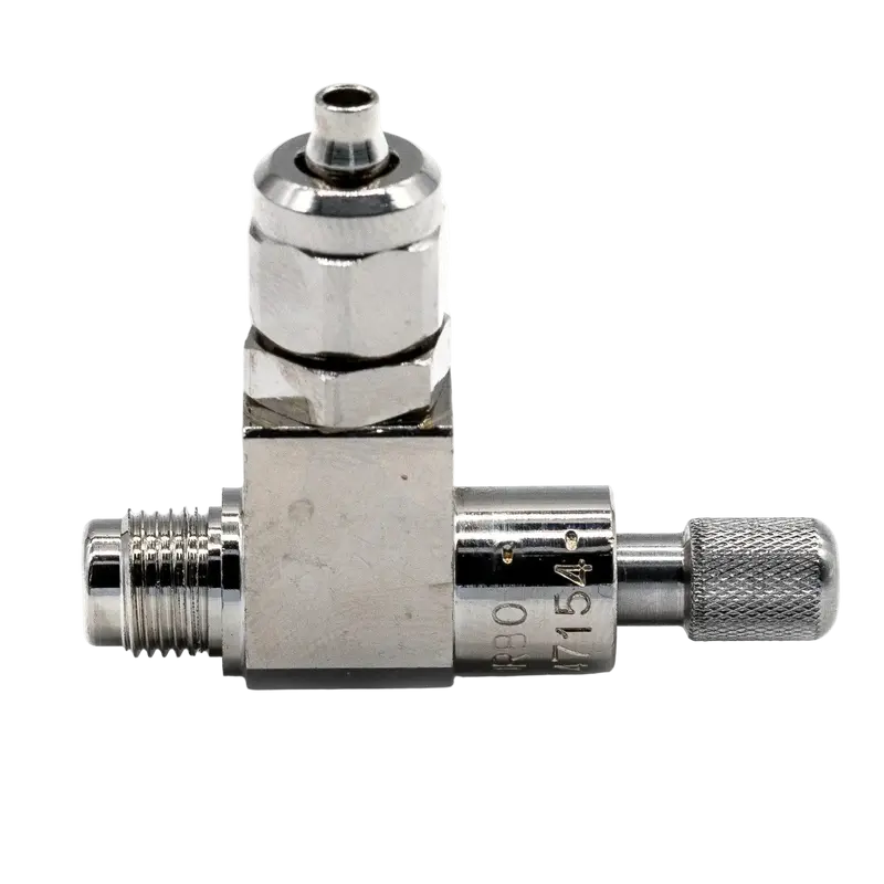 AQUA-NOA CO₂ Feinnadelventil S – 1/8″ AG auf 4/6 mm