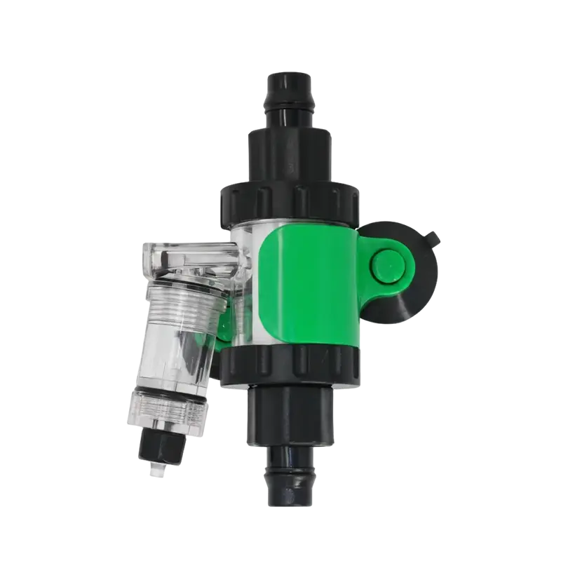 AQUA-NOA CO₂ Inline Diffusor 3in1 – mit Blasenzähler & Rückschlagventil