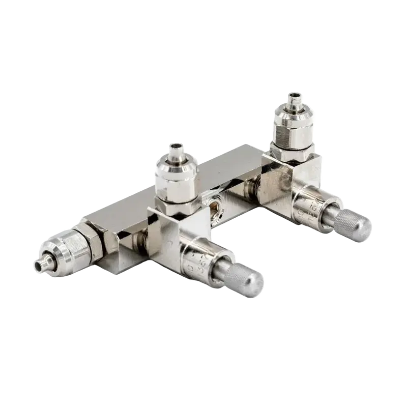 AQUA-NOA CO₂ Verteiler Profi mit 2 Feinnadelventilen