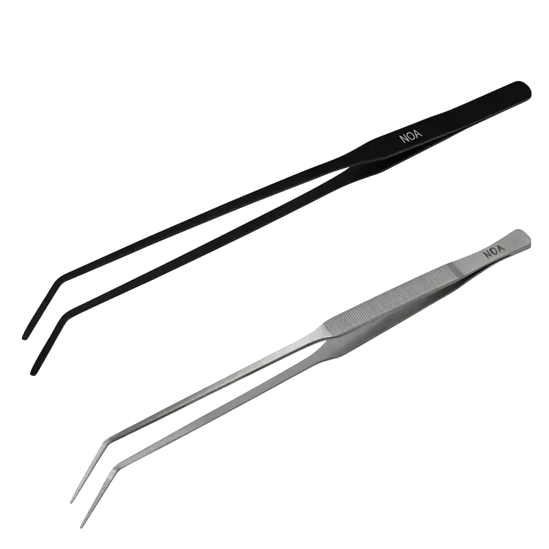 AQUA-NOA Curved Tweezers – gebogene Aquascaping-Pinzette