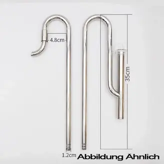 AQUA-NOA Edelstahl Skimmer – Filtereinlauf mit Oberflächenabsauger