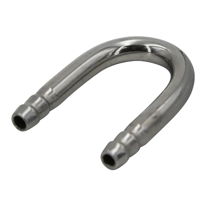 AQUA-NOA Edelstahl U-Pipe für 4/6 mm CO₂-Schlauch