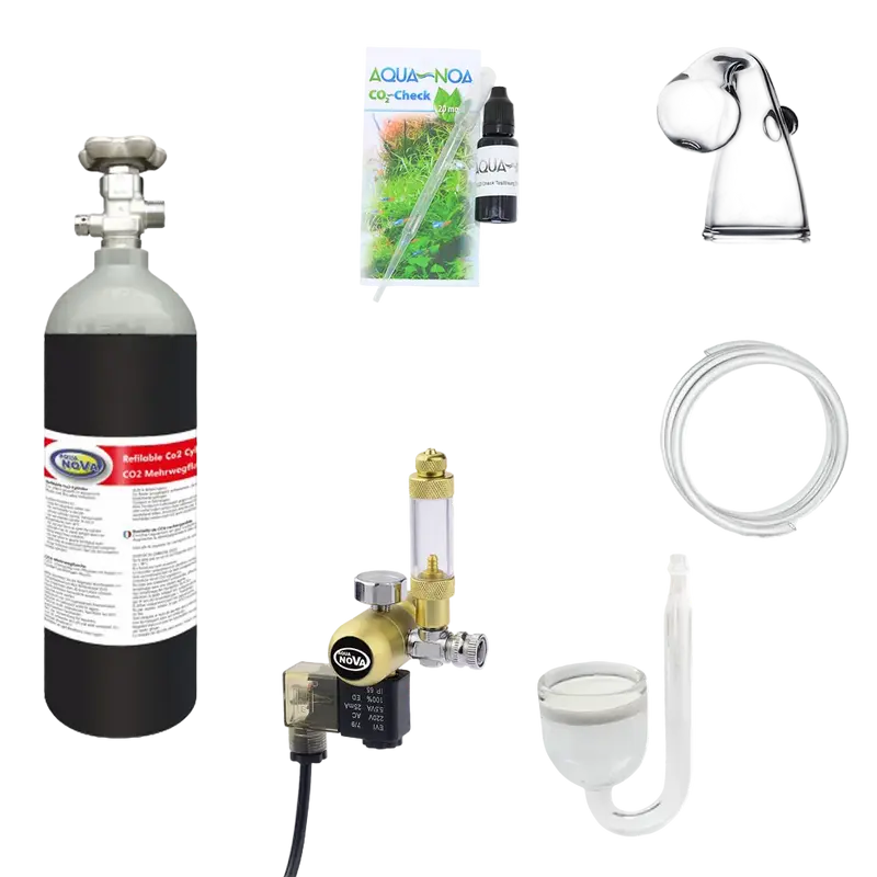 AQUA NOVA CO2-Anlage Komplettset mit Nachtabschaltung