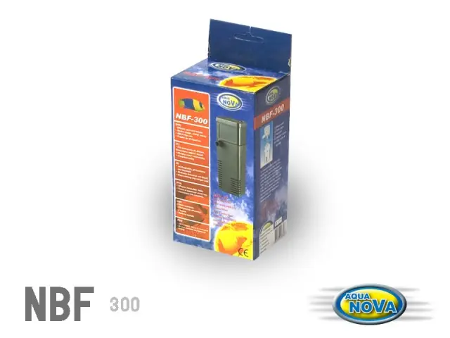 Aqua Nova Innenfilter NBF‑300 – leiser Filter für Aquarien bis 50 L