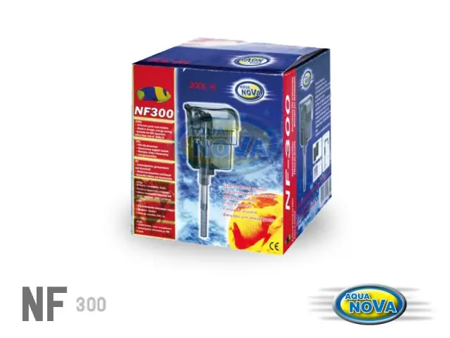 Aqua Nova NF‑300 – kompakter Hänge-Außenfilter für kleine Aquarien