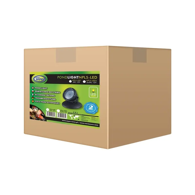 Aqua Nova Teichleuchte LED 4W Gartenteich Springbrunnen Teich Lampe Beleuchtung
