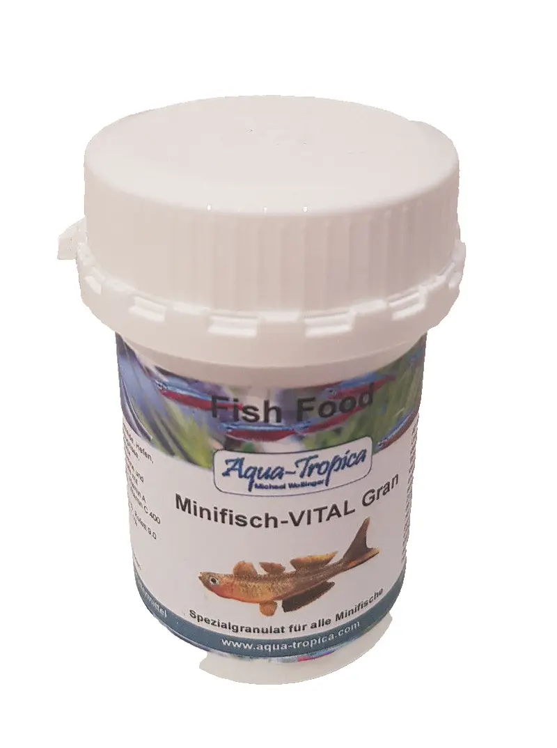 Aqua-Tropica Minifisch-VITAL Gran 30g - langsam sinkendes Mikrogranulat