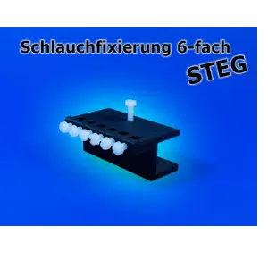 Aquaconnect Schlauchhalter 6-fach für Steg