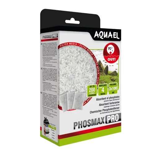 Aquael Filtermedium PhosMax Pro 1L Filtermaterial Phosphat Entfernung Aquarium