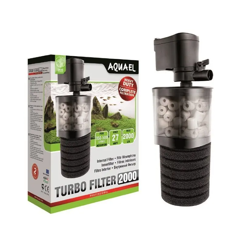 Aquael Turbo Filter 2000 - Aquarienfilter Durchlüfter Turbofilter
