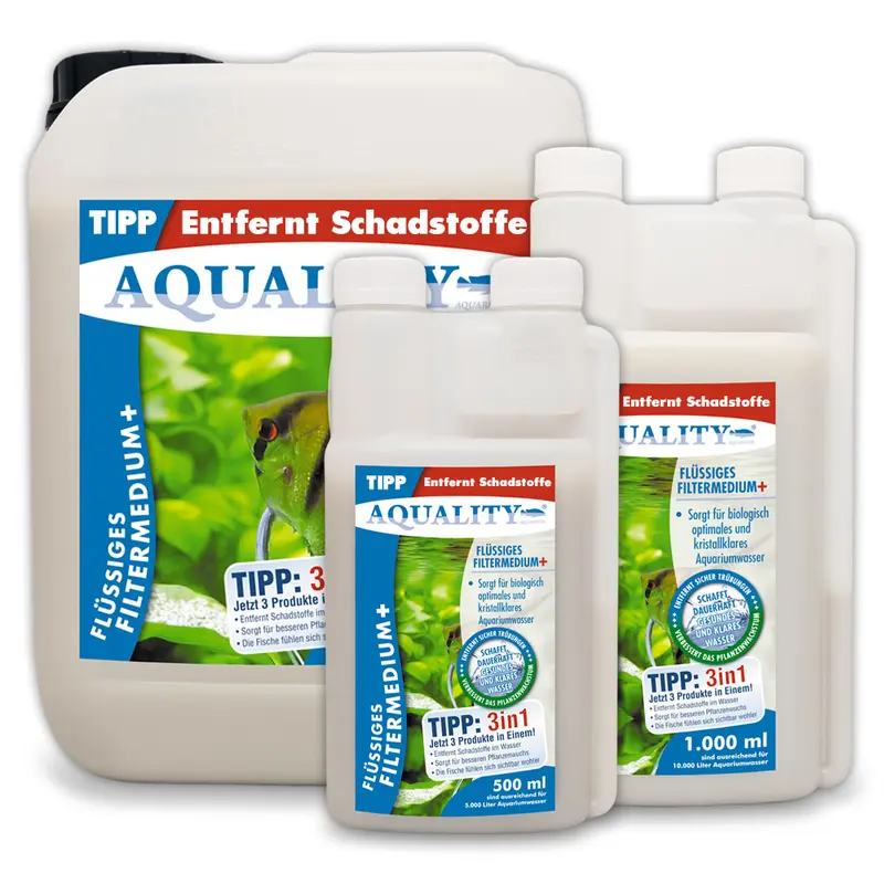 AQUALITY AQUARIUM Flüssiges Filtermedium