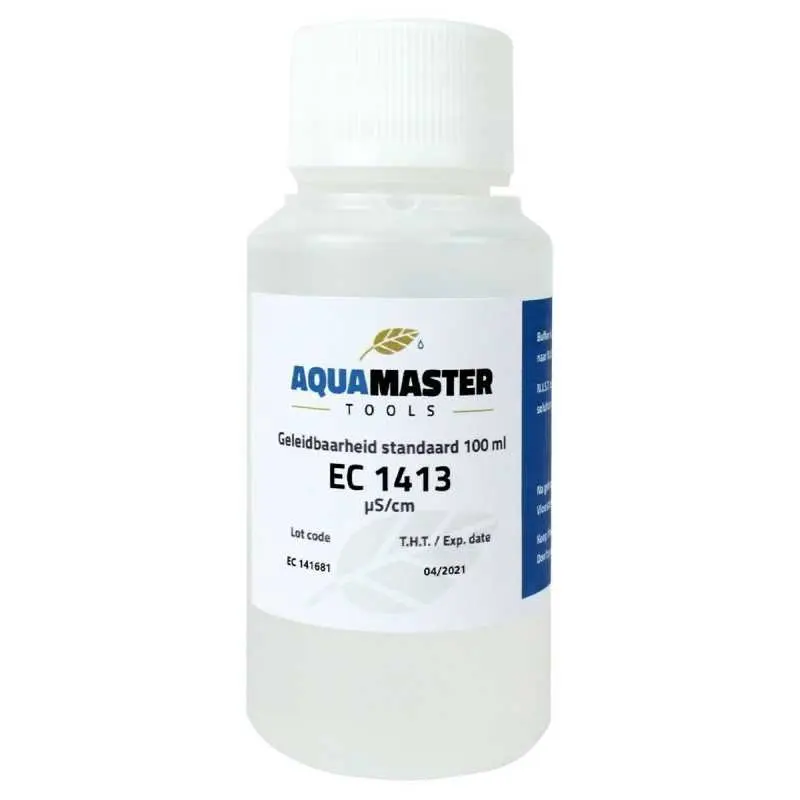 Aquamaster Tools 1413 µS/cm EC Kalibrierlösung