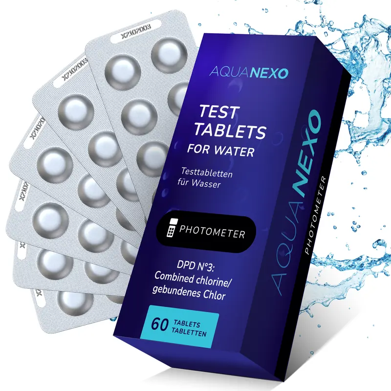 Aquanexo Photometer-Tabletten DPD3 – gebundenes Chlor (Chloramin) für PoolLab