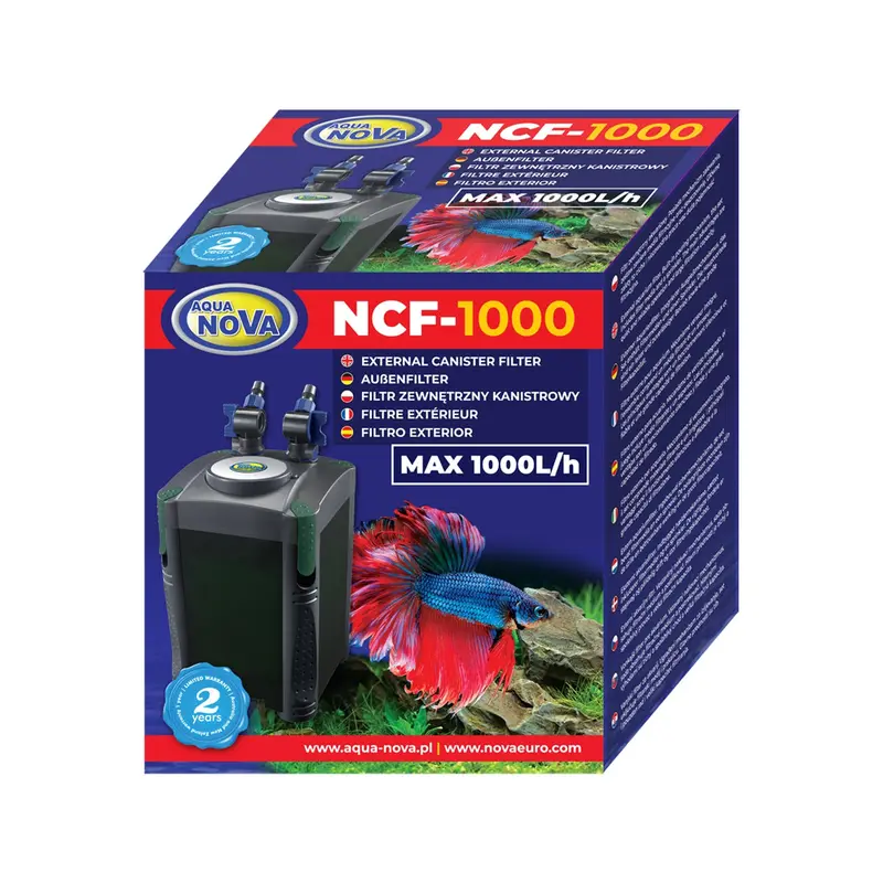 AquaNova Außenfilter NCF-1000