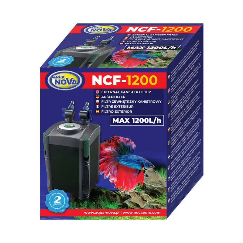 AquaNova Außenfilter NCF-1200