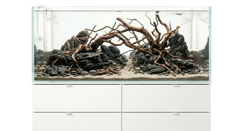 Aquarium 139,5x37x30cm (LxTxH) 155l für IKEA Vihals - Versandkostenfrei!