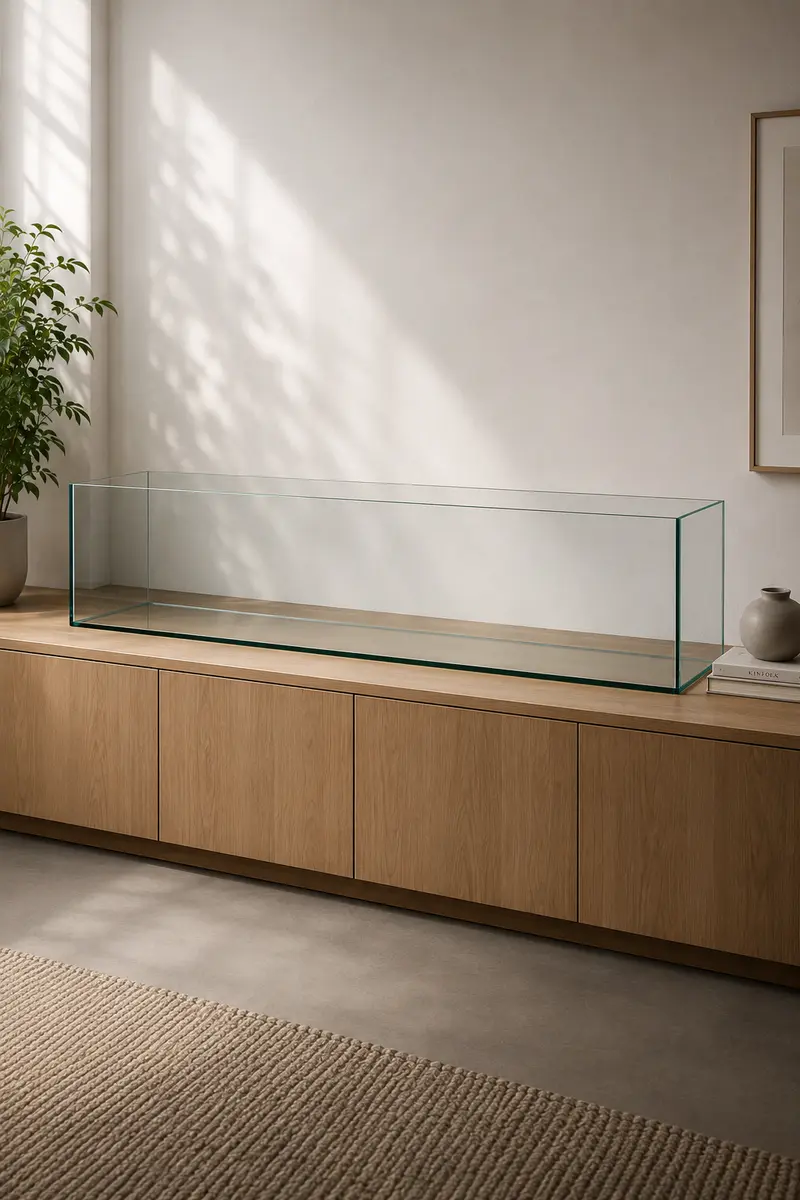 Aquarium 153x39x30cm (LxTxH) 180l NEU