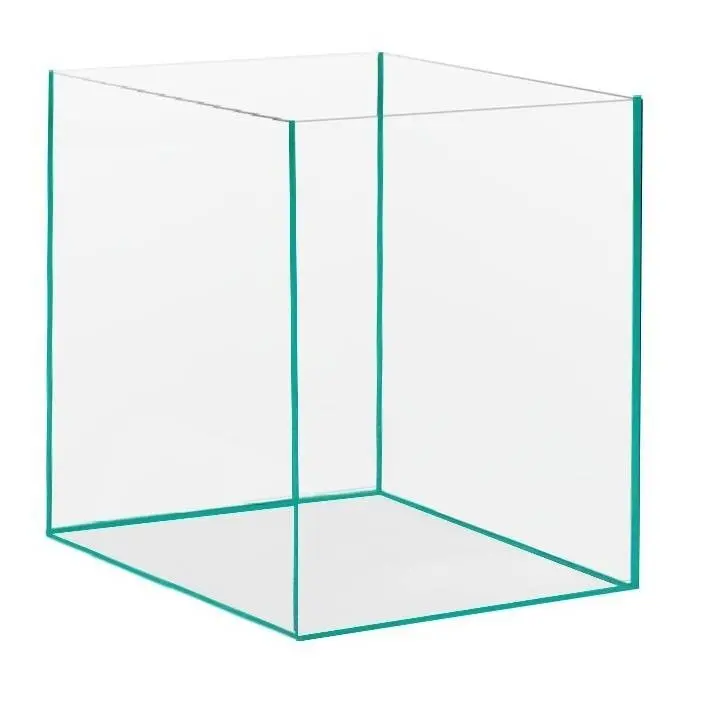 Aquarium 25x25x35cm Glasbecken 21,8 Liter quadratisch Nano Becken Glasaquarium