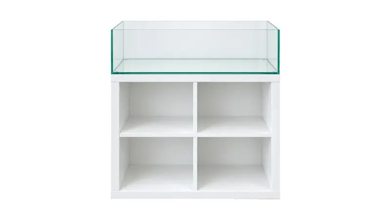Aquarium 76,5x39x20cm (LxTxH) 60l für IKEA Kallax - Versandkostenfrei!
