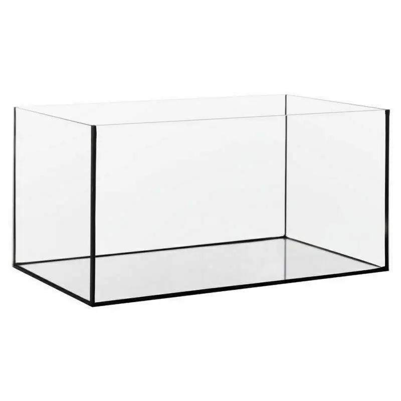 Aquarium 80x30x50cm Glasbecken 120 Liter rechteck Becken Glasaquarium Terrarium