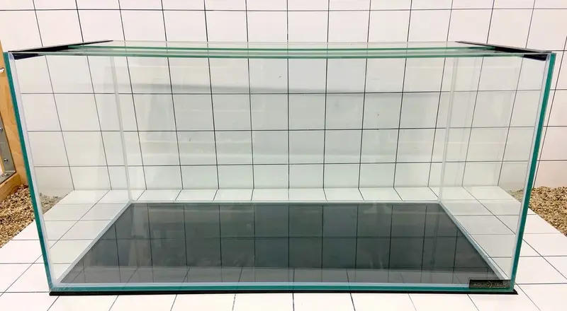 AQUARIUM 80x40x40cm -T- "basic line" (128l) mit Schiebeabdeckung