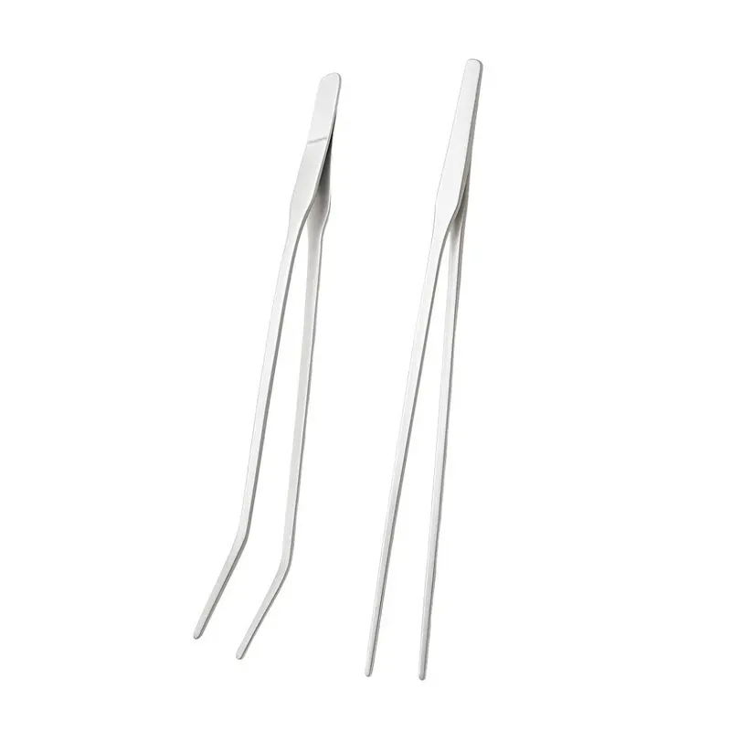 Aquarium Edelstahl Pinzette 2er Set