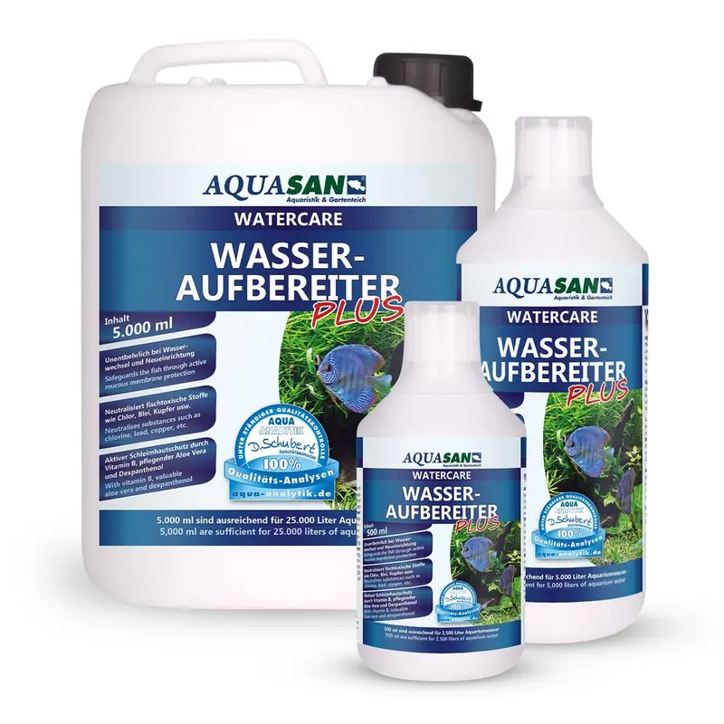 AQUASAN Aquarium WaterCare Wasseraufbereiter PLUS