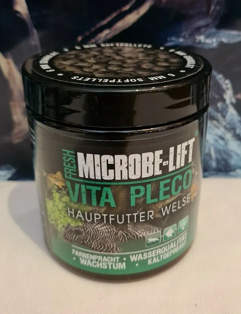 ARKA Microbe-Lift Vita Pleco 250ml Wachstum Hauptfutter Welse Aquarium MHD 04/25