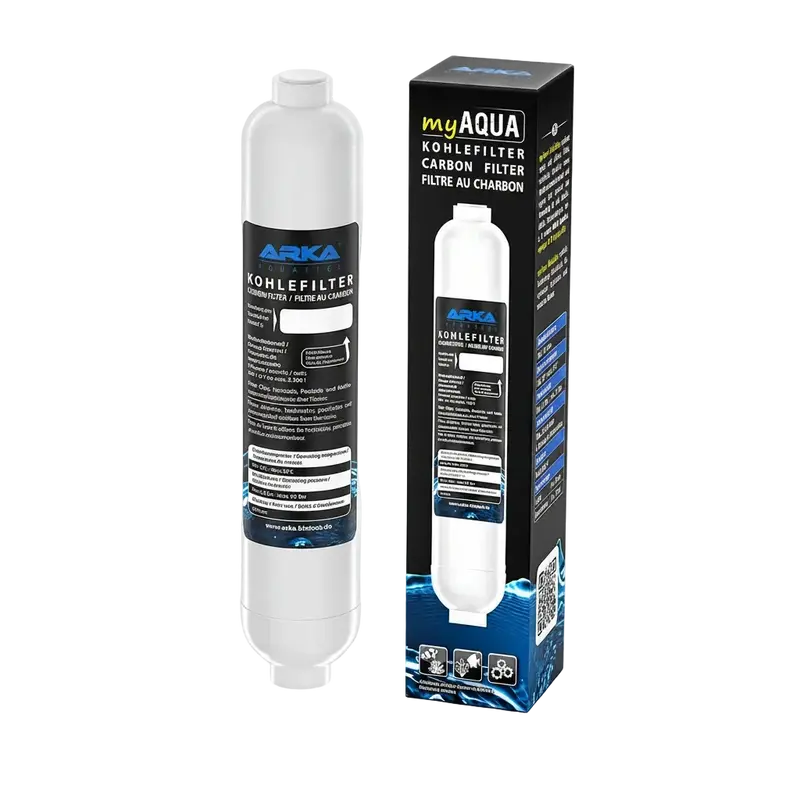 ARKA myAQUA 190/380 Kohlefilter – Aktivkohle-Ersatzfilter für Osmoseanlagen