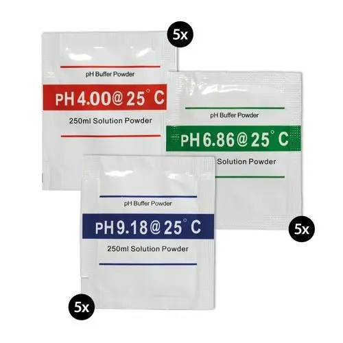 ARKA pH-Kalibrierset – 5 × 3 Stück
