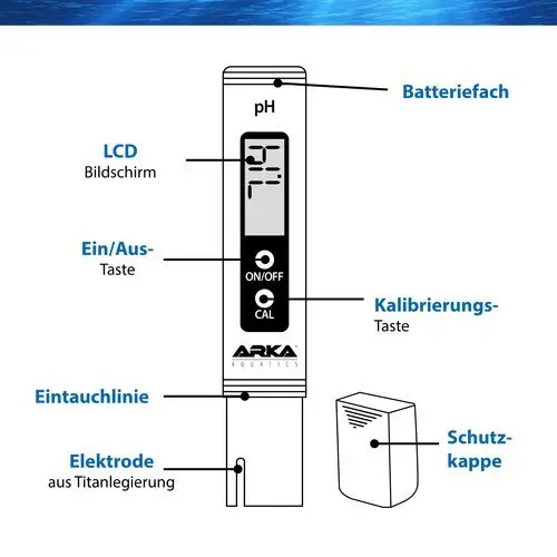 ARKA pH-Meter / pH-Messgerät