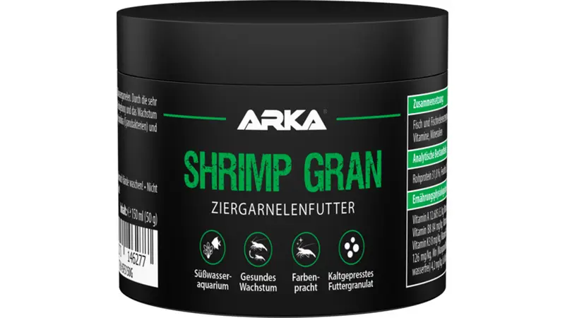 ARKA Shrimp Gran – Garnelenfutter Granulat 150 ml