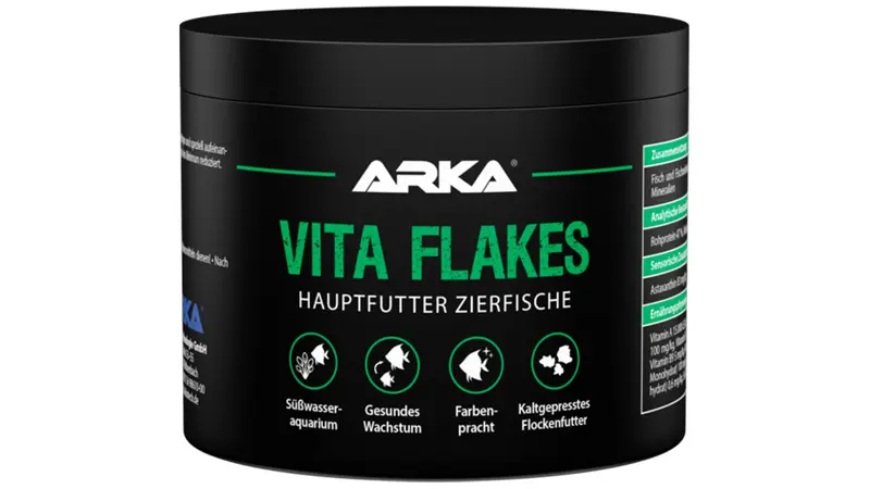 ARKA Vita Flakes – Flockenfutter für Zierfische