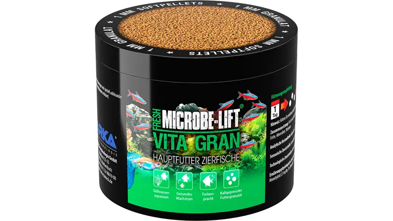ARKA Vita Gran – Granulatfutter für Zierfische und Garnelen