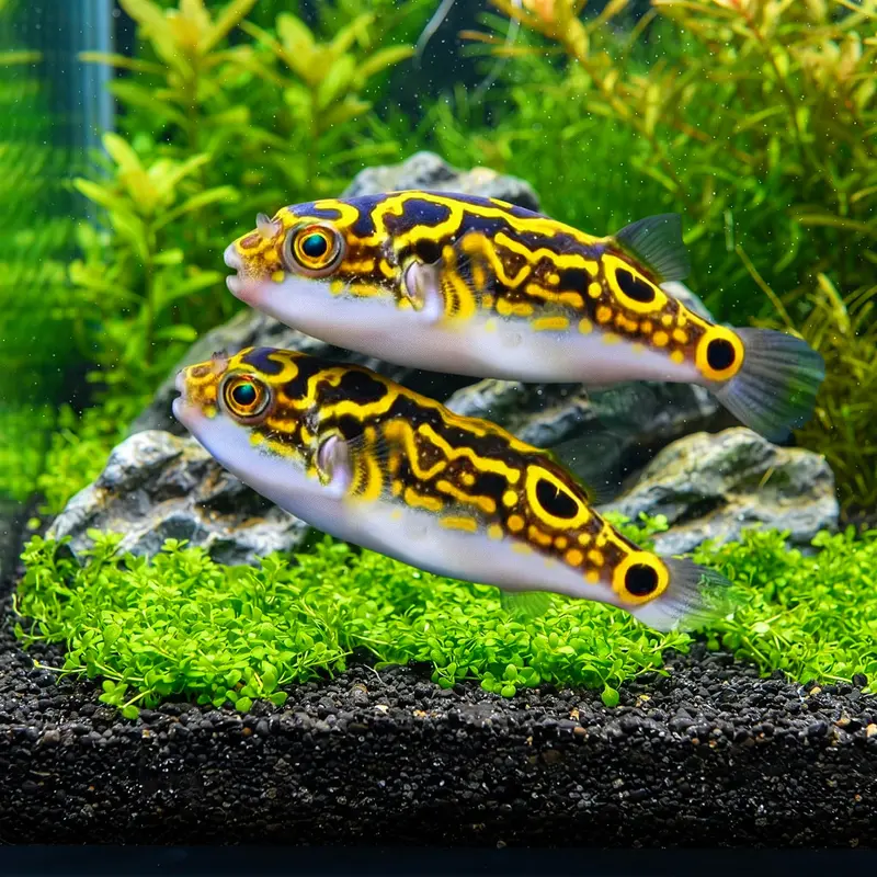 Asselkugelfisch – Colomesus asellus 🐡🌿