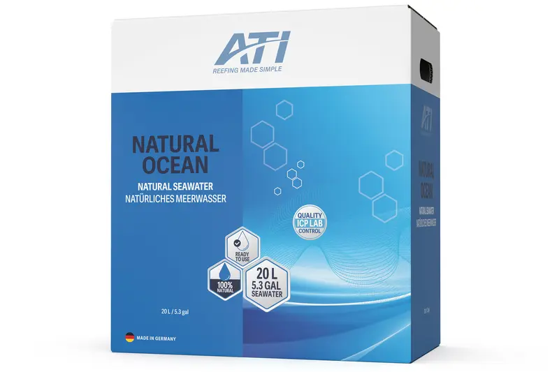 ATI Natural Ocean – natürliches Meerwasser | 20 L