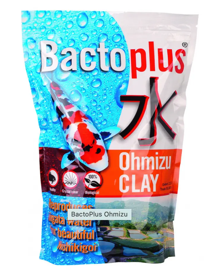 Bactoplus Ohmizu Clay – Tonmineralien für klares Teichwasser