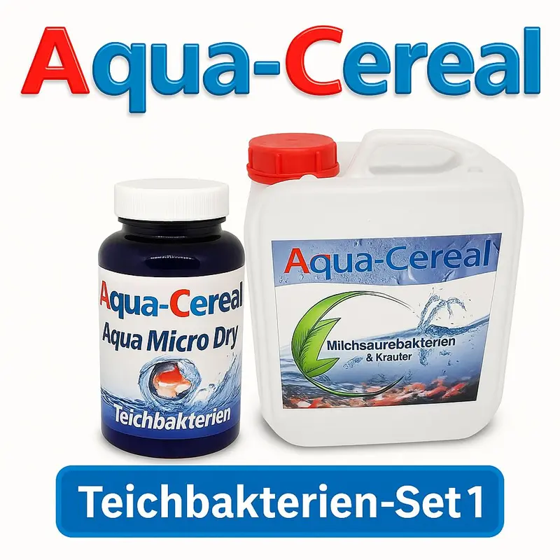 Bakterien Set 1 - Aqua Micro Dry, Milchsäurebakterien & Kräuter