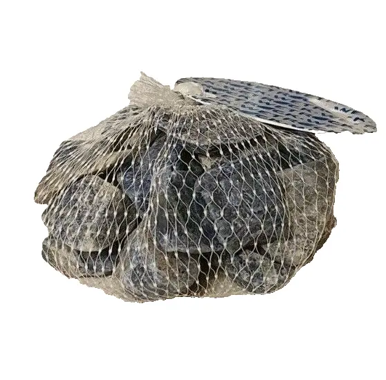 Blauer Sodalith ca. 450g Netz Steine für Welse, Fische, Aquarium, Garnelen, Deko